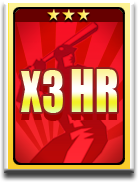 3x Home Runs